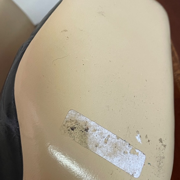 Escada  Designer NWOT Leather Sling back Pump - Picture 13 of 16